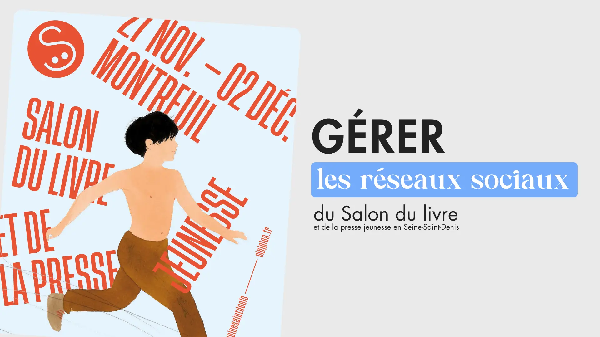 Community manager pour le salon du livre jeunesse