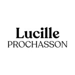 Logo de Lucille Prochasson. Texte : Lucille Prochasson.