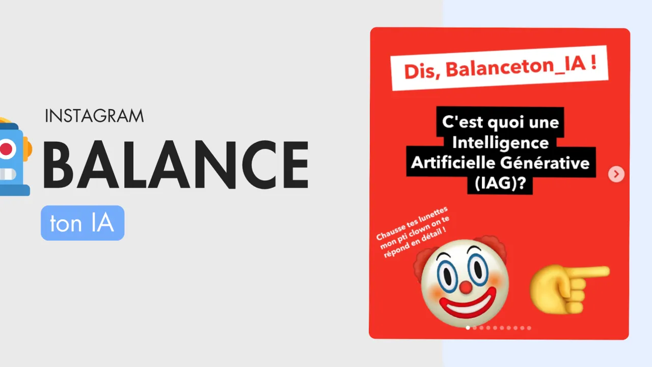Balance ton IA générative